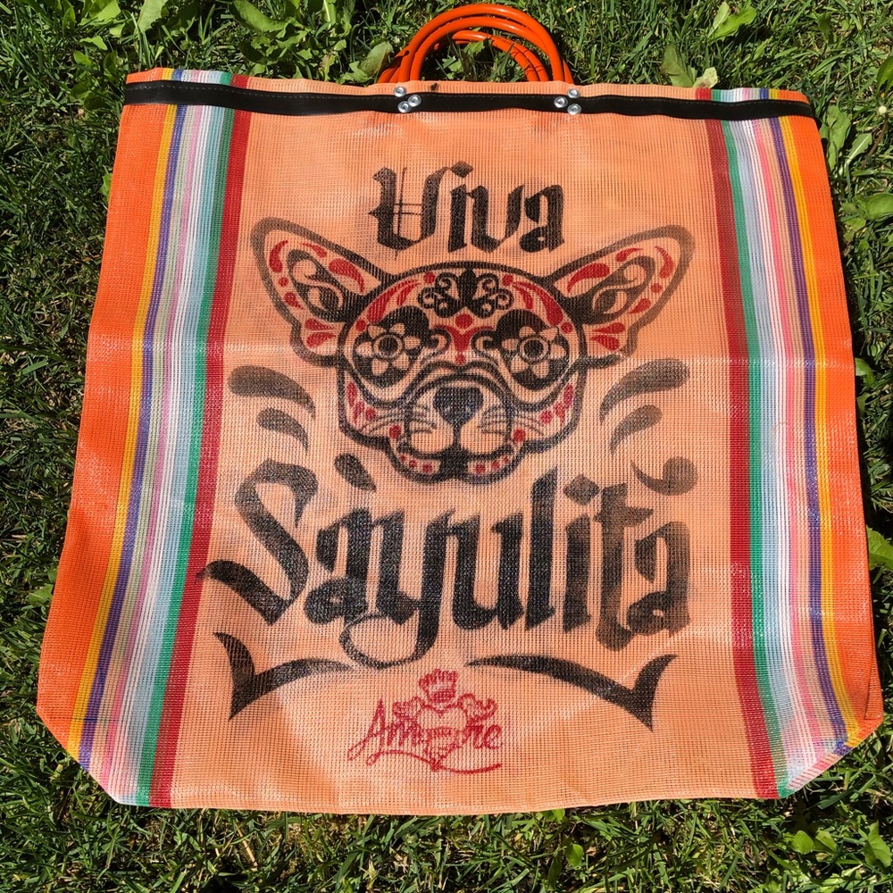 Tote bag..practically indestructible..
